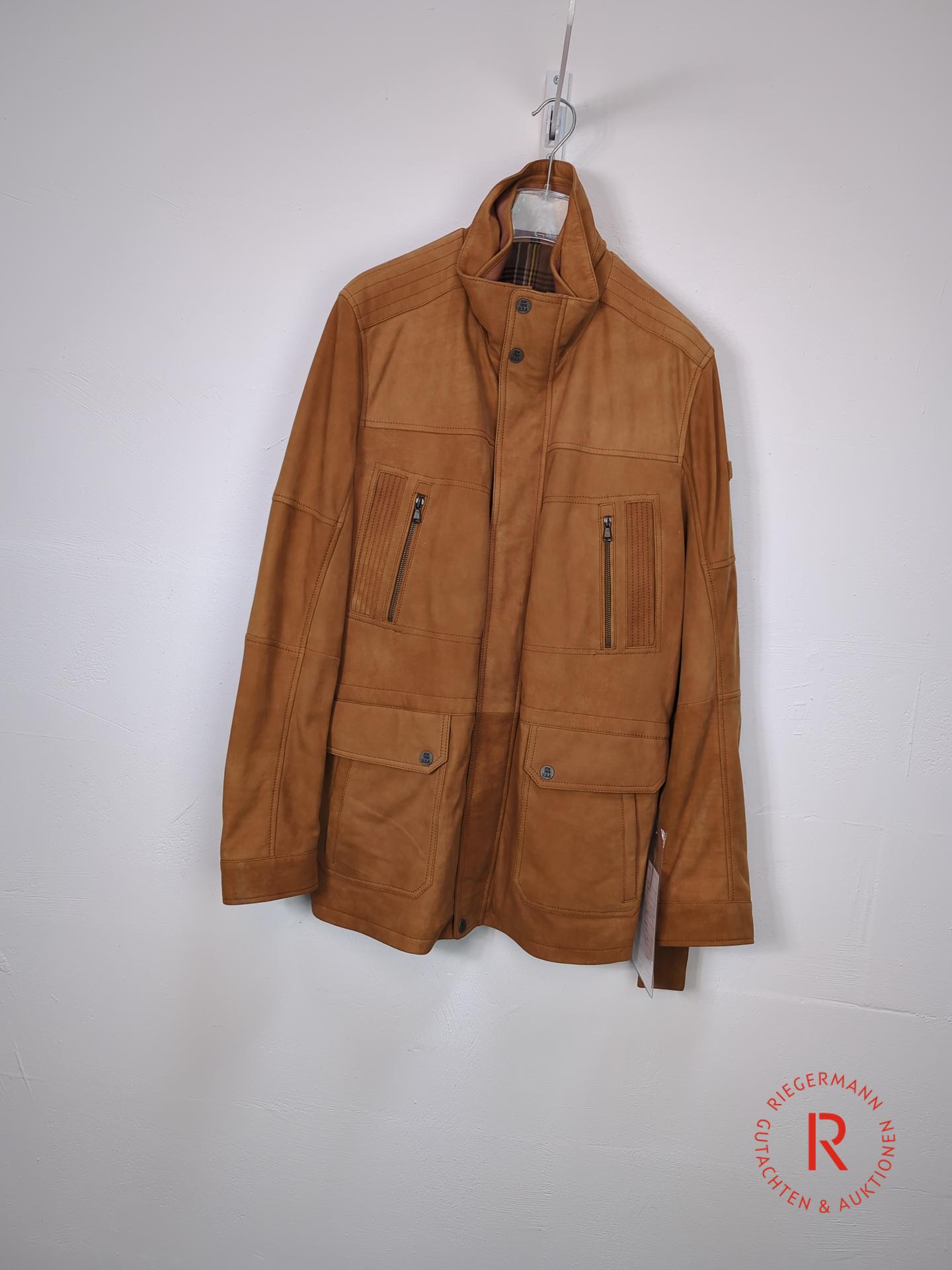 DAMEN LEDERMANTEL GRÖSSE 52